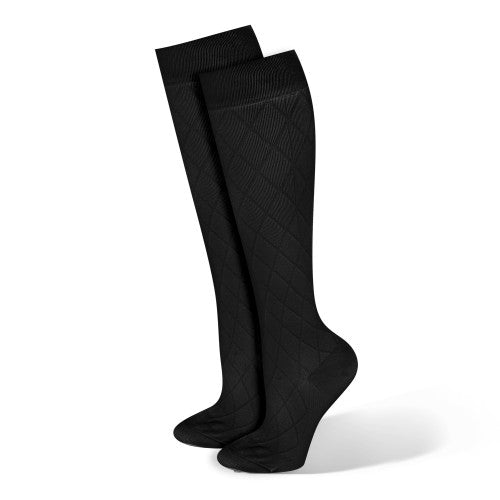 Premium Black Diamonds 15-20mmHg Compression Sock