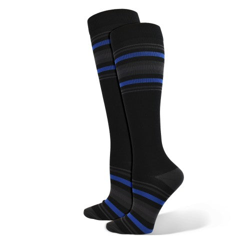 Men Striped Premium Compression Sock