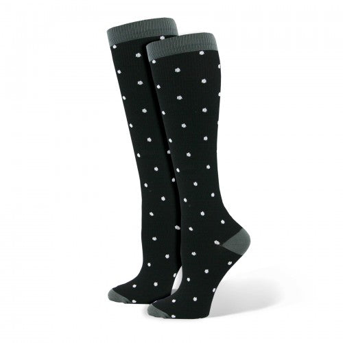 Fashion Mini Polka Dot Compression Sock-XL