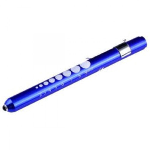 Aluminum LED Penlight with Pupil Gauge